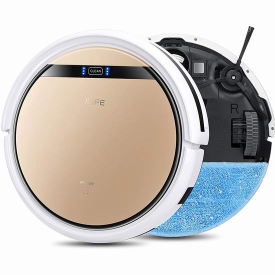  ILIFE 智意 V5s Pro 二合一 超静音 智能拖地/扫地机器人6折 179.99加元包邮！