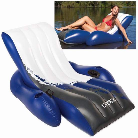  Intex 充气式水上漂浮沙发 42.99加元包邮！
