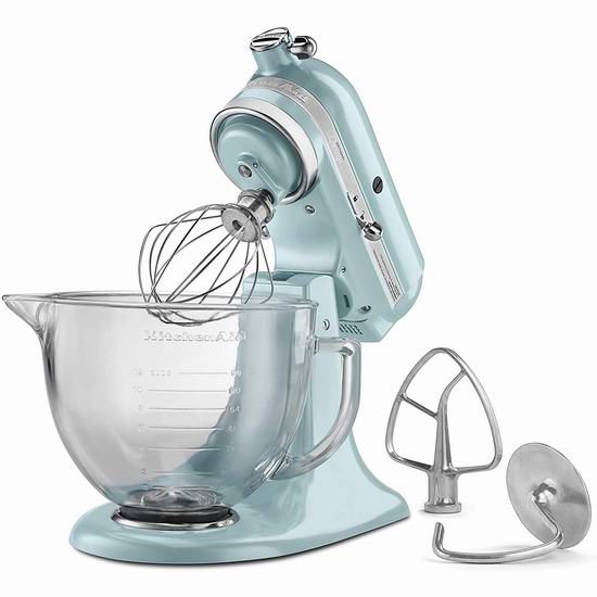  KitchenAid 厨宝 Artisan 名厨系列 KSM155GBAZ 5夸脱多功能厨师机7.3折 456.78加元包邮！