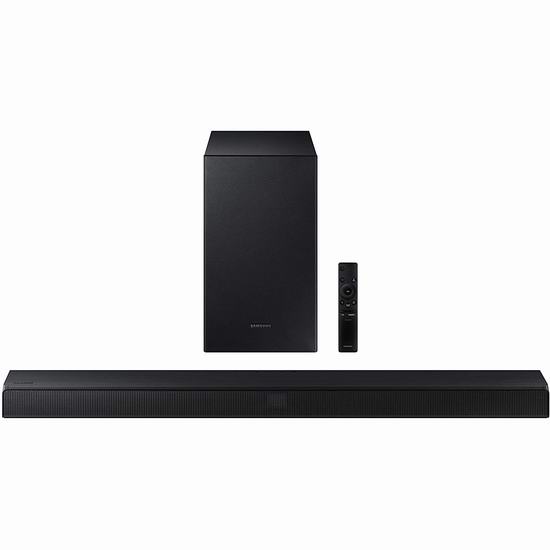  Samsung 三星 HW-T550/ZC 2.1声道 320W 回音壁条形音响6.2折 248加元包邮！