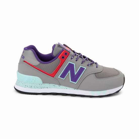  New Balance 574 女式复古运动鞋5.4折 59.99加元包邮！2色可选！