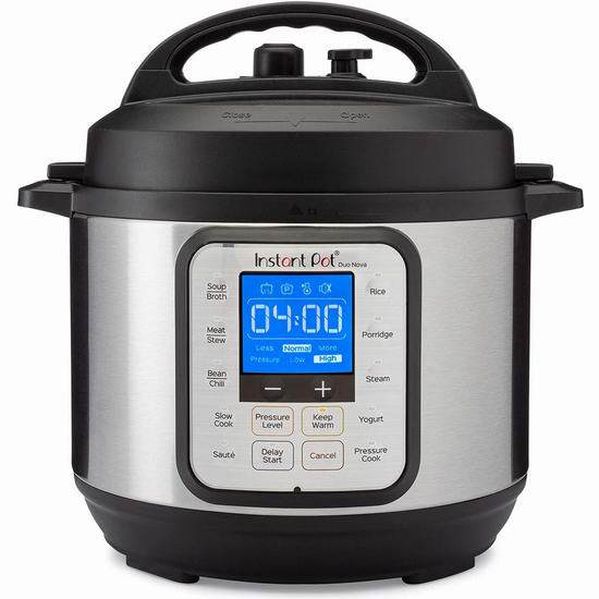  近史低价！Instant Pot 快煲 Duo Nova 3夸脱 7合一多功能电压力锅 99.5加元包邮！