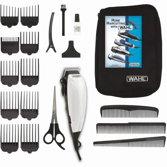  Wahl 3160 家用电动理发工具20件套 19.97加元！