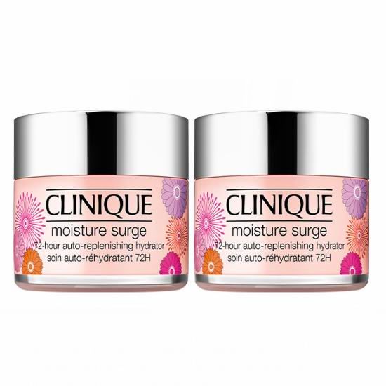  Clinique 倩碧 限量版72小时水磁场水嫩保湿润肤霜（75-125ml）买一送一+满送6小样！