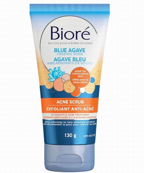  Bioré 滋养排毒洁净磨砂膏 含水杨酸 小苏打 蓝龙舌兰 5.98加元，原价 8.99加元