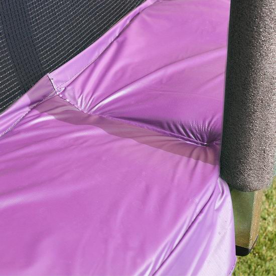 手慢无！Skywalker Trampolines 12英尺 带保护罩 紫色封闭蹦床5折 332.76加元包邮！