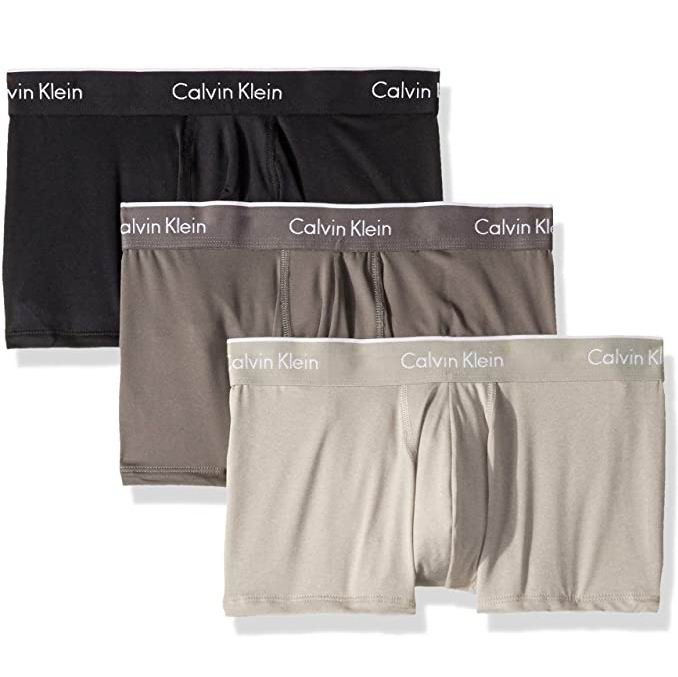  Calvin Klein 男士平角裤 3件套 18.58加元，原价 31.18加元