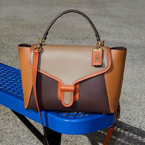  手慢无！Coach Courier Carryall 拼色手袋 437.5加元，原价 875加元，包邮