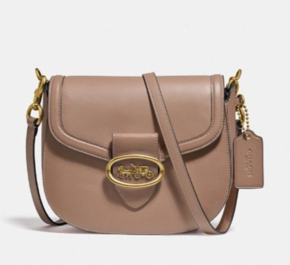 Coach Kat Saddle Bag 20 马车搭扣马鞍包 187.5加元，原价 375加元，包邮