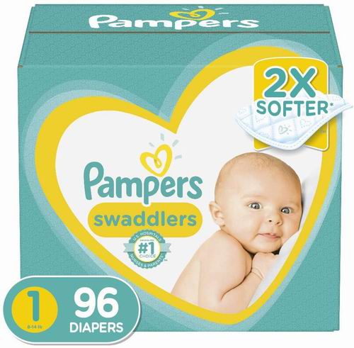  Pampers 帮宝适 Swaddlers 婴幼儿尿不湿/纸尿裤（1-N码） 19.97加元！