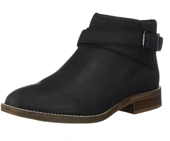  Clarks 女士 Camzin Hale短靴 48.2加元（6.5码），原价 114.08加元，包邮