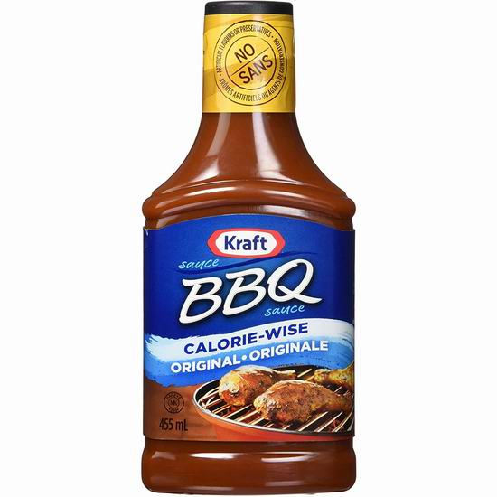  Kraft 卡夫 BBQ 烧烤酱（455ml）3.9折 0.97加元！5款可选！