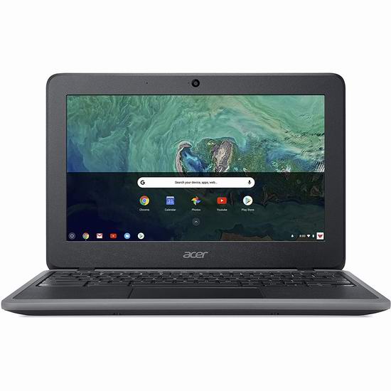  金盒头条：历史新低！Acer 宏碁 C732 11.6英寸 Chromebook 笔记本电脑（4GB, 32GB）319加元包邮！