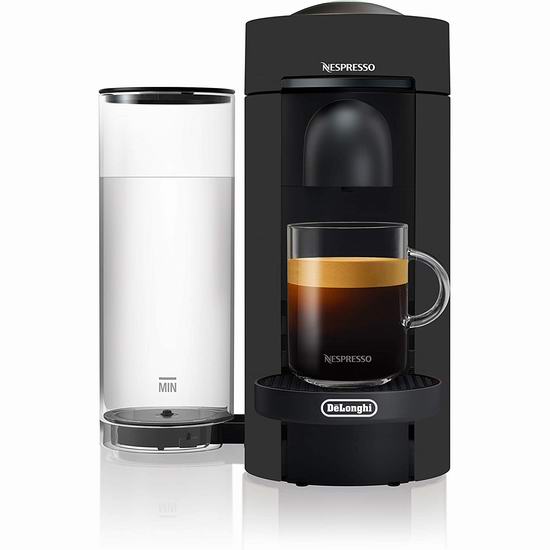  De'Longhi 德龙 Nespresso VertuoPlus 胶囊咖啡机5.9折 127.99加元包邮！会员专享！