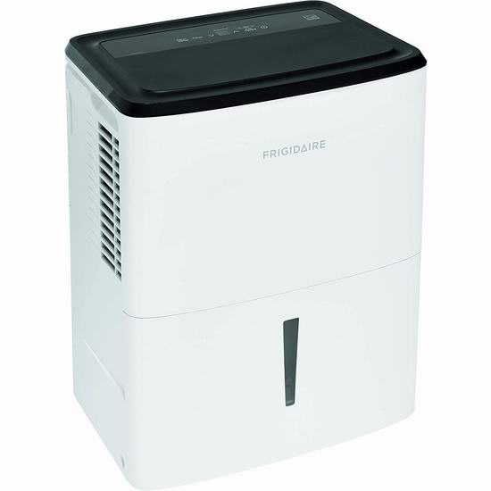  近史低价！Frigidaire FFAD2233W1 22品脱 离子除菌 节能除湿机7.4折 220.68加元包邮！