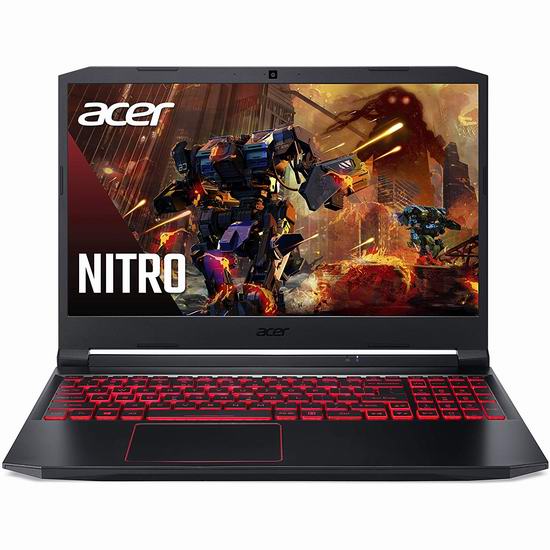  历史新低！Acer 宏碁 Nitro 15.6英寸游戏笔记本电脑（12GB, 512GB SSD,GeForce GTX 1650） 1199.99加元包邮！