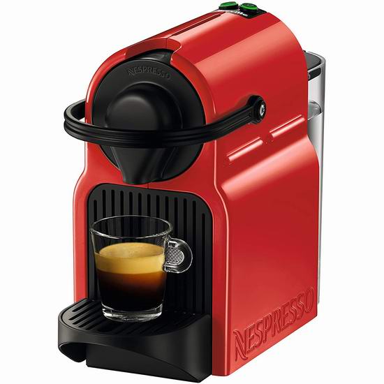  白菜速抢！历史新低！Nespresso Inissia 胶囊咖啡机3折 62.99加元包邮！