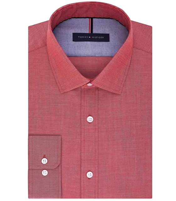  Tommy Hilfiger 男士修身衬衣 17.89加元（S码），原价 51.98加元