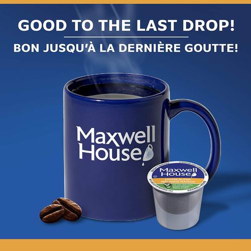  历史新低！Maxwell House原味烤咖啡胶囊60粒装6折 18加元！