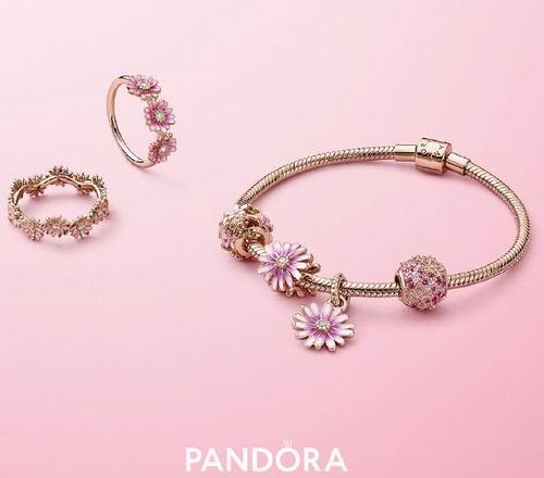  Pandora精美饰品7折，让搭配也变得随心而欲，入小雏菊系列