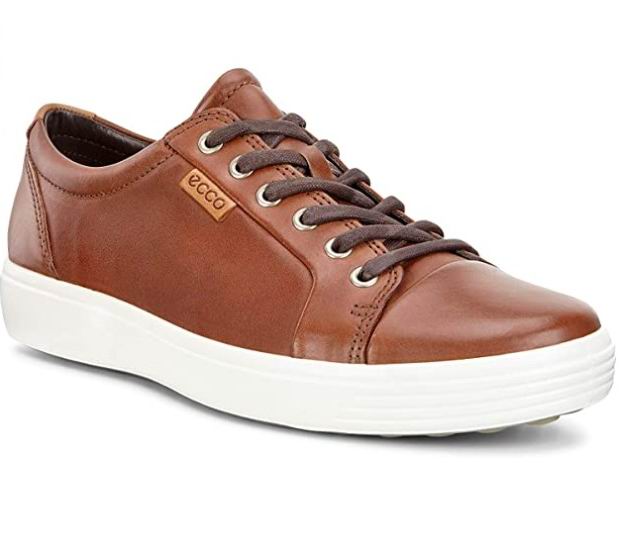  ECCO Soft 7男士系带休闲鞋 90.97加元（6-6.5码），原价 210加元，包邮