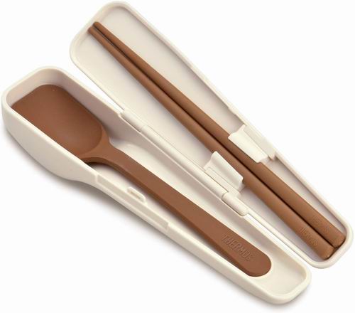  日亚直邮：Thermos膳魔师 便携式汤匙和筷子套装 8.79加元，原价 16.72加元