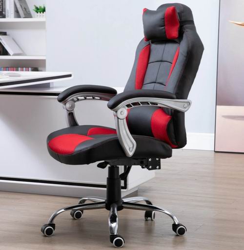  HOMCOM Ergonomic  人体工学 高靠背赛车办公椅/游戏椅 154.99加元，原价 399.99加元，包邮