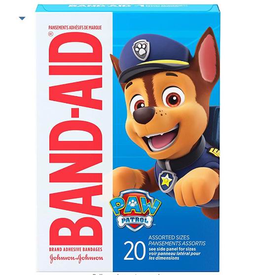  Band-Aid Deco Paw Patrol 创可贴20张 3.98加元（原价 4.99加元）