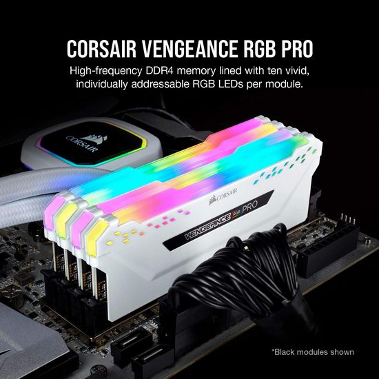  历史新低！Corsair 海盜船 Vengeance RGB PRO 16GB (2x8GB) DDR4 台式机内存 99加元包邮！
