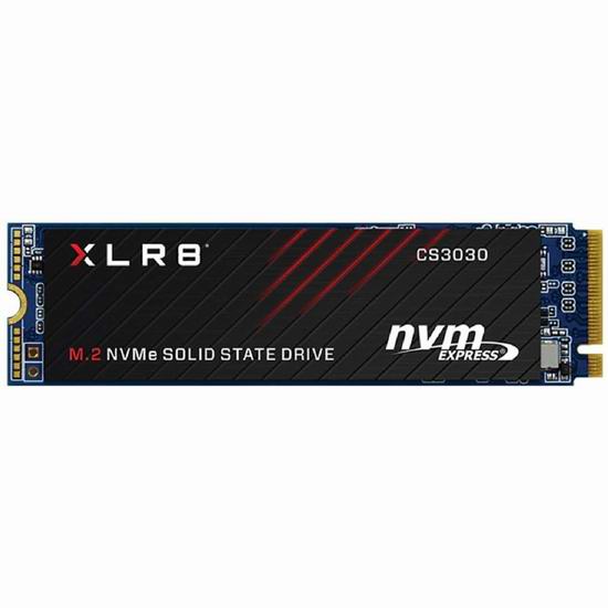  历史新低！PNY XLR8 CS3030 500GB M.2 PCIe NVMe 固态硬盘 96.99加元包邮！