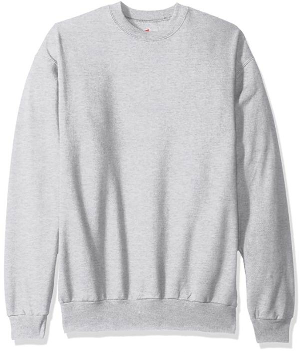  Hanes  EcoSmart男士圆领套头衫 多色可选 12.99-14.99加元，原价 69加元
