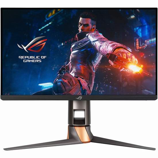  近史低价！ASUS 华硕 ROG Swift PG259QN 360Hz超高刷 24.5寸 顶级小钢炮 电竞显示器7.3折 699.99加元包邮！