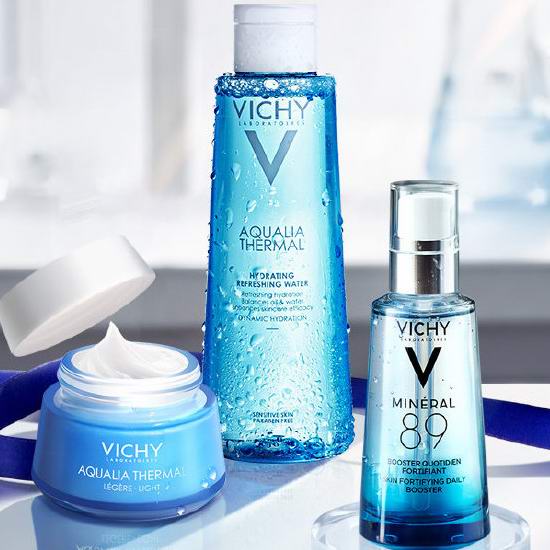  Vichy 薇姿大促，全场满50加元立减10加元+包邮！入超值装、赋能89号、反重力安瓶、抗皱眼霜！