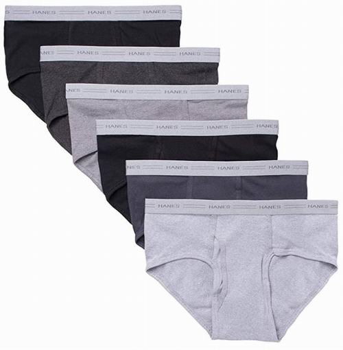  Hanes FreshIQ男士纯棉内裤 6条装 23.97加元，每条仅3.99加元