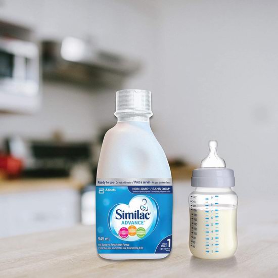  手慢无！历史新低！Similac Advance Step 1 非转基因 婴儿配方液态奶（945ml）3.9折 4.75加元包邮！即开即饮！