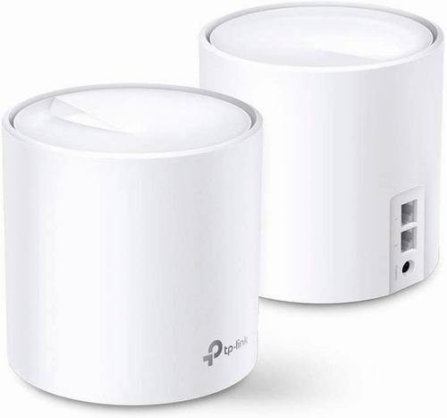  史低价！TP-Link WiFi 6 Mesh WiFi AX1800 无线路由器2件套8折 159.99加元包邮！