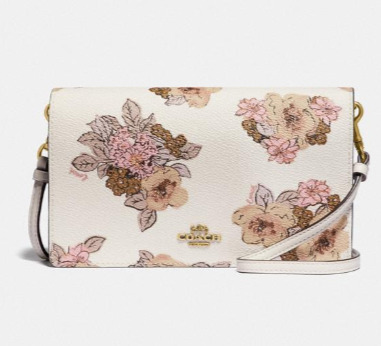  Coach hayden花园印花斜挎包 97.5加元，原价 195加元，包邮