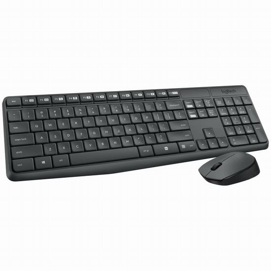  Logitech 罗技 MK235 无线键盘鼠标套装 29.99加元（原价 39.99加元）