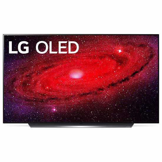  历史新低！LG OLED55CXPUA 55英寸 4K超高清 OLED智能电视 1997.99加元包邮！另有65英寸2897.99加元！