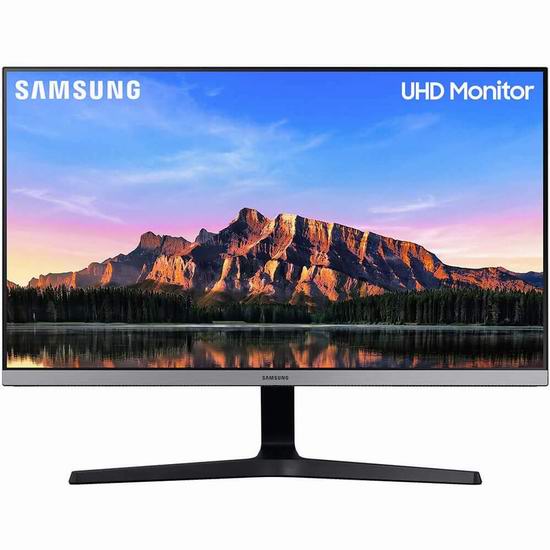  历史新低！Samsung 三星 LU28R550UQNXZA 28英寸 4K超高清 Free-Sync 显示器5.5折 249.99加元包邮！