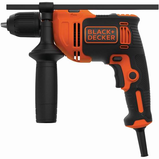  历史新低！Black+Decker BEHD201 6.5安培 电动冲击钻4.4折 39.93加元包邮！