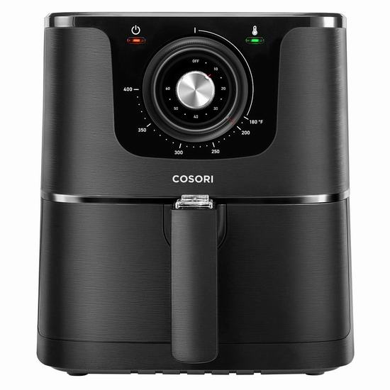 历史最低价！COSORI 3.7夸脱 健康无油空气炸锅7折 83.99加元包邮！会员专享！