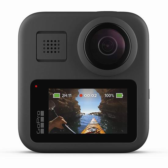  历史新低！GoPro MAX 360度全景运动相机6折 399.99加元包邮！Vlog、直播神器！会员专享！