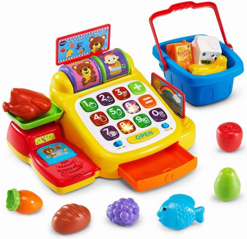  VTech 伟易达 Ring and Learn 儿童收银台玩具套装5.7折 17.2加元！