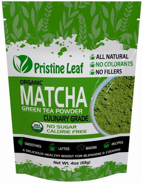  Pristine Leaf 有机抹茶绿茶粉 113克 15.31加元，原价 26.79加元