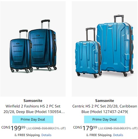 Samsonite 20 28 PC 2 149.99