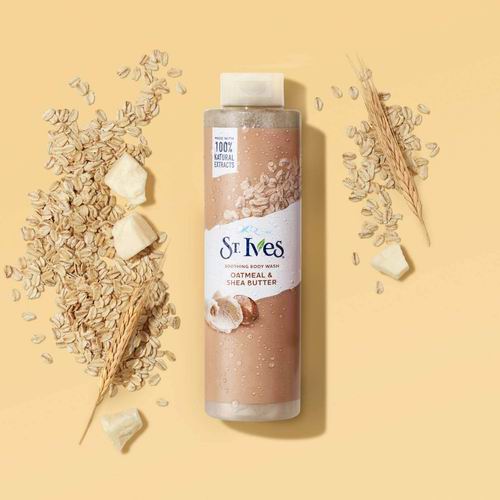  St. Ives 圣艾芙 天然燕麦乳木果油沐浴露 650毫升 4.72加元（原价 5.97加元）