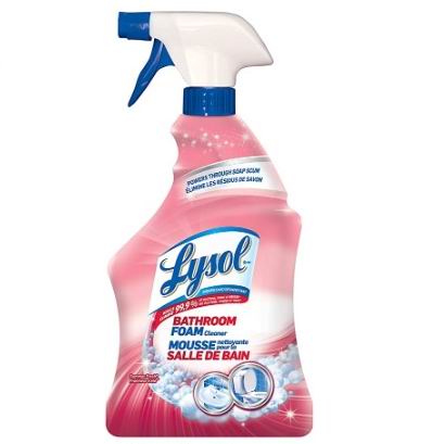  Lysol 全能喷雾消毒清洁剂 950毫升 3.32加元 （原价 4.99加元）！