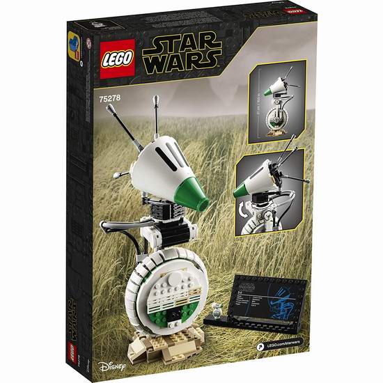 历史新低！LEGO 乐高 75278 Star Wars 星球大战系列 D-O机器人（519pcs）6.4折 63.98加元包邮！