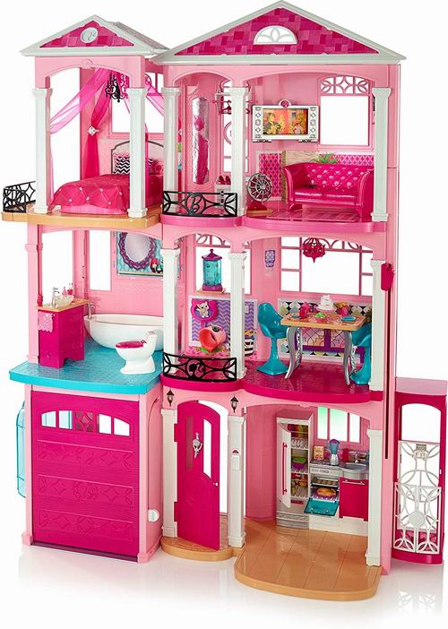  Barbie 芭比 DreamHouse 梦想之家 199.99加元，原价 289.99加元，包邮